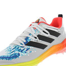 Adidas Men's Adizero Afterburner 8 KO Baseball Cleats - Silver/Blue - lauxsportinggoods