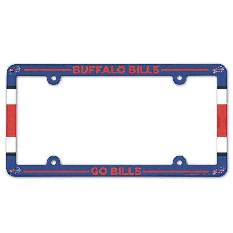 Wincraft Buffalo Bills Lic Plate Frame Full Color - lauxsportinggoods