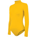 Women's Stretch Nylon Turtleneck Bodysuit - lauxsportinggoods