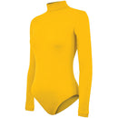 Women's Stretch Nylon Turtleneck Bodysuit - lauxsportinggoods