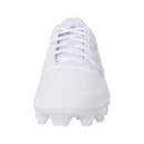 Used Adidas Women's PureHustle 2.0 MD Baseball Cleats - White/Silver - 6 - lauxsportinggoods