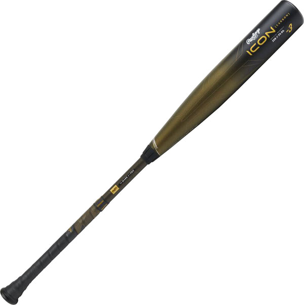 Rawlings Icon -3 (2 5/8" Barrel) BBCOR Baseball Bat - lauxsportinggoods