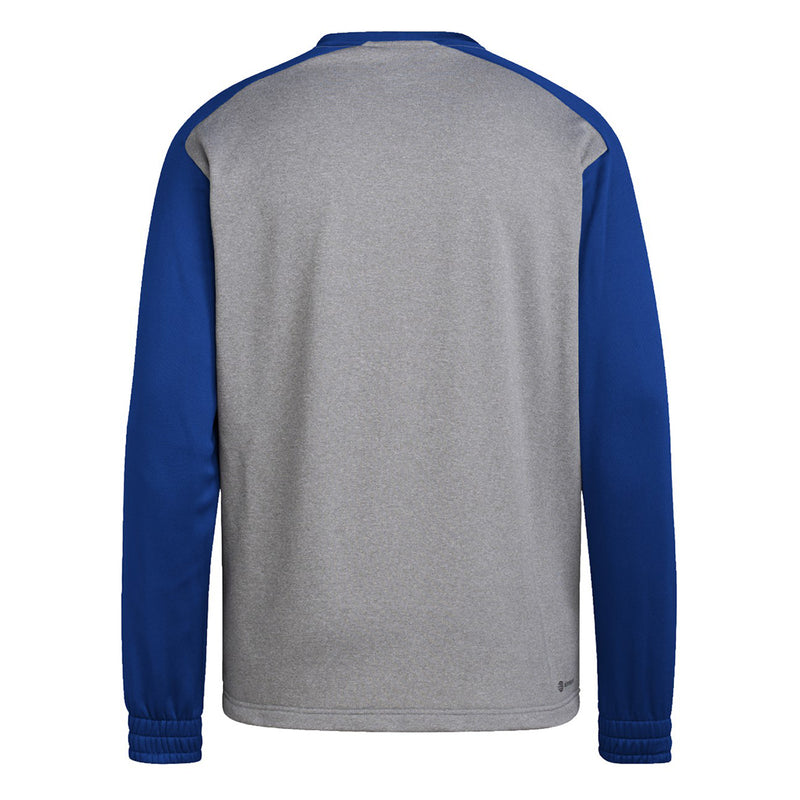 Adidas Men's Buffalo Sabres Team Issue Crew Sweatshirt - Grey/Royal - lauxsportinggoods