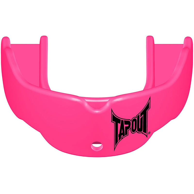 TapouT Youth Single Pack Mouth Guard, Pink - lauxsportinggoods