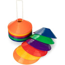 Champion Sports - Saucer Field Cone - 7.5"D - Eeach - lauxsportinggoods
