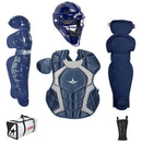 Open Box All-Star Ages 12-16 Player Series Catching Kit - Navy - lauxsportinggoods
