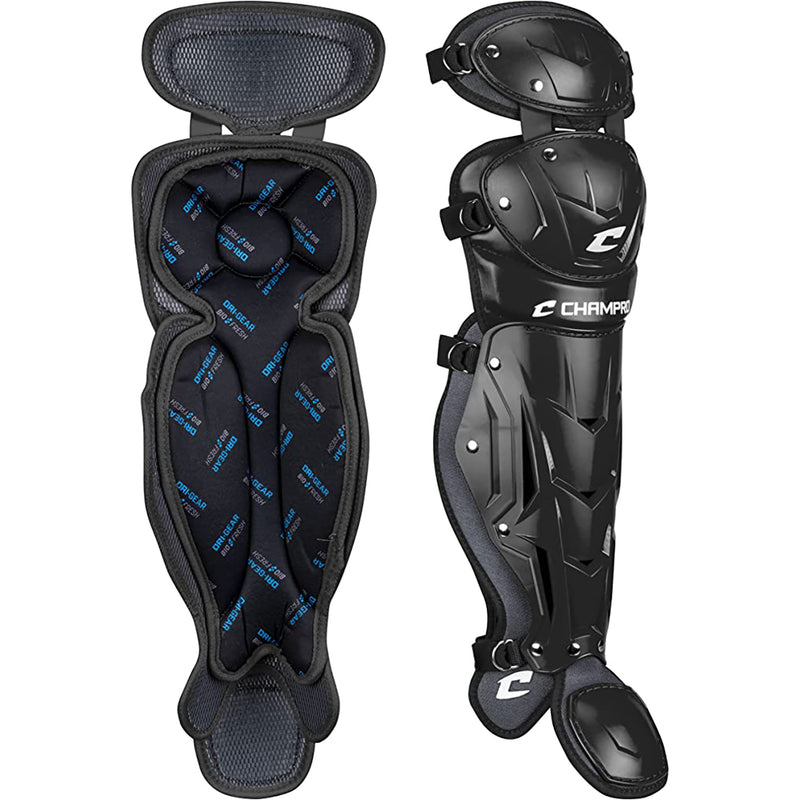 Champro Youth Optimus Pro Leg Guards 13.5 Shin Length Double Knee - lauxsportinggoods