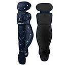 Open Box Champro Optimus MVP Leg Guards Senior League 14.5 Shin Length-Navy - lauxsportinggoods