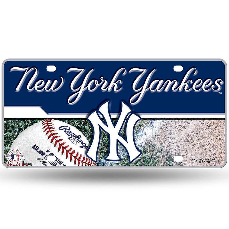 Rico New York Yankees License Plate - lauxsportinggoods