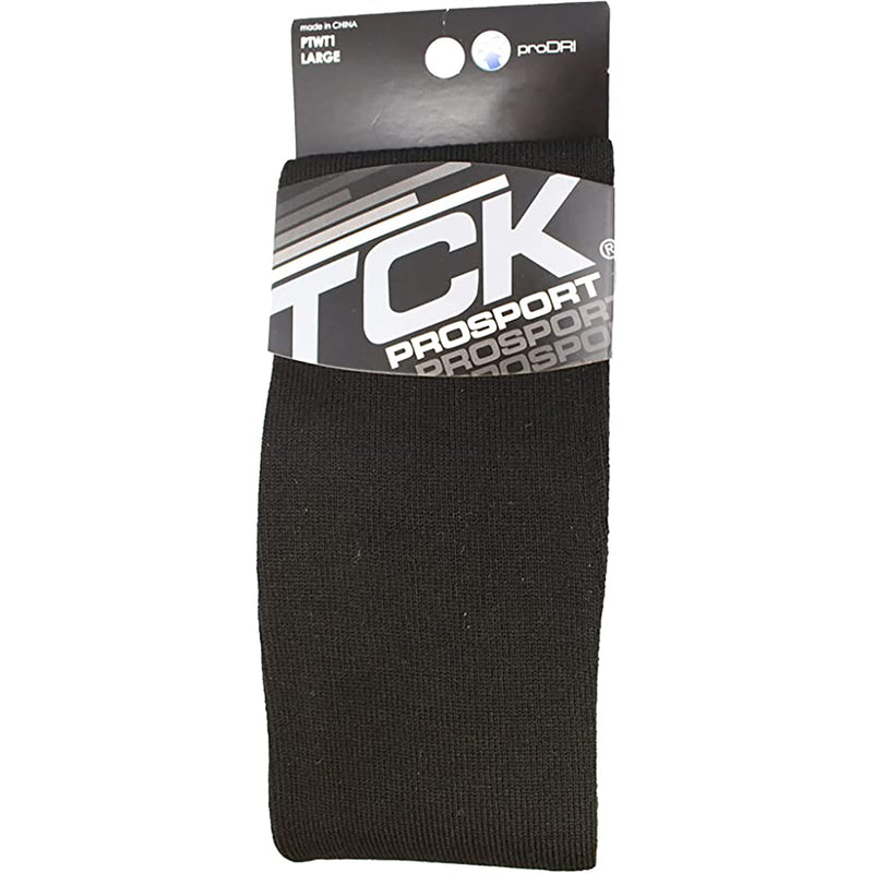 Open Box TCK Sports Prosport Performance Over-Calf Tube Socks-Medium-Black - lauxsportinggoods