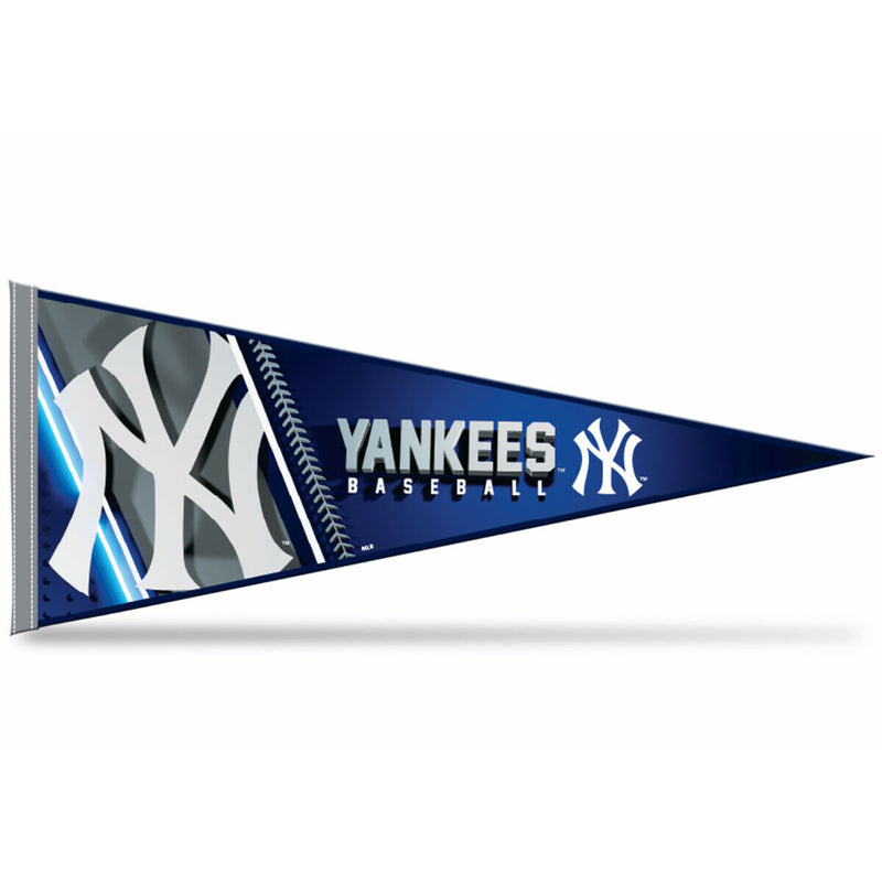 KW Textile New York Yankees Soft Felt Pennant - 12 x 30 inch - lauxsportinggoods