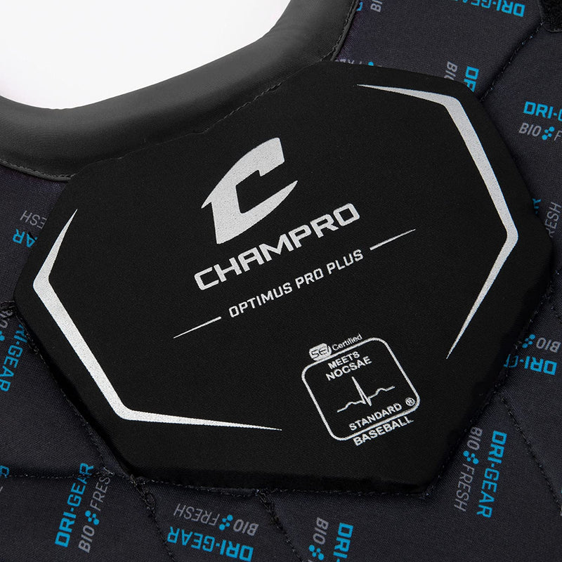 Champro Optimus Pro Plus Chest Protector Intermediate 15.5 Length - lauxsportinggoods