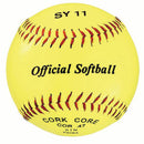 MARTIN Pro Mark MSY11 Synthetic Yellow Softball - 11inch - Yellow,each - lauxsportinggoods