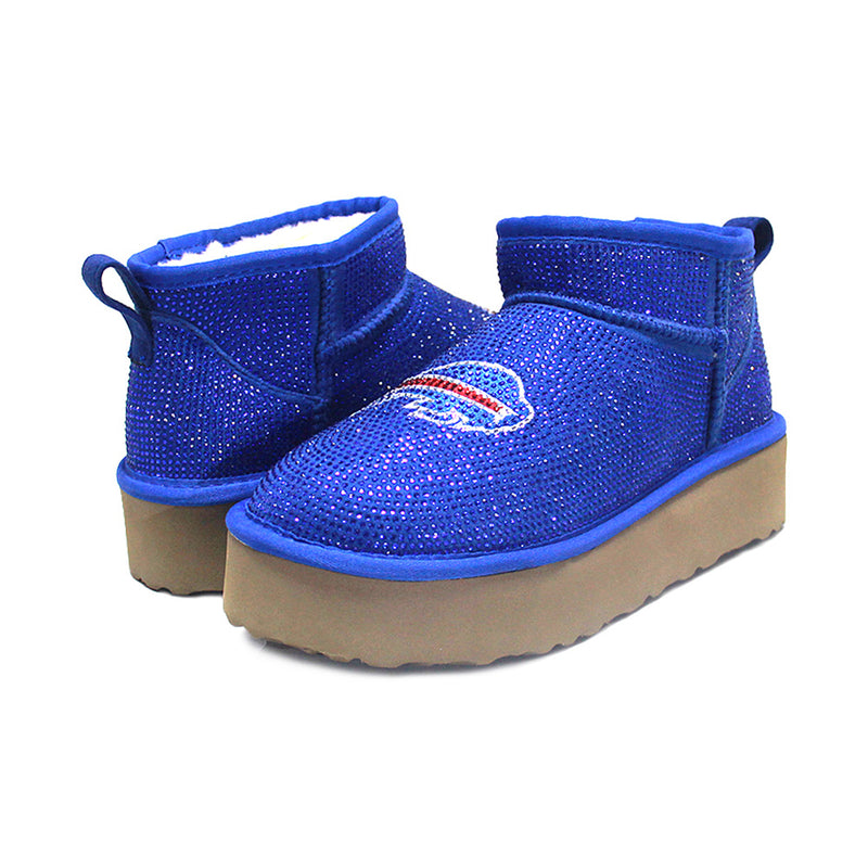 Cuce Women's Buffalo Bills Crystal Boots - lauxsportinggoods