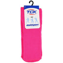 Twin City Team Sock TSR11-HPK Solid Adult Shoe Size 6-9 Hot Pink - lauxsportinggoods