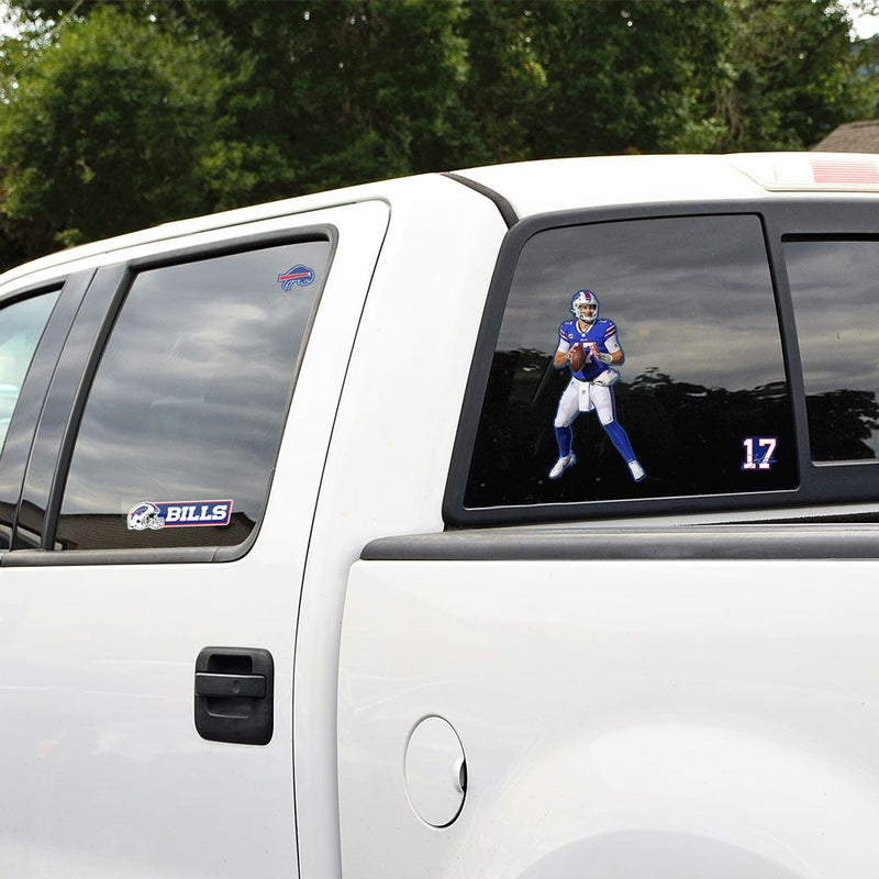 Wincraft Buffalo Bills Multi-Use Decal Josh Allen - 11 x 17 inch - lauxsportinggoods