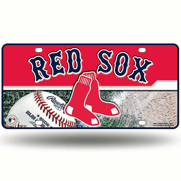 Rico Boston Red Sox License Plate - lauxsportinggoods
