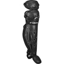 Used Champro Optimus MVP Leg Guards T-Ball 12 Shin Length-Black - lauxsportinggoods