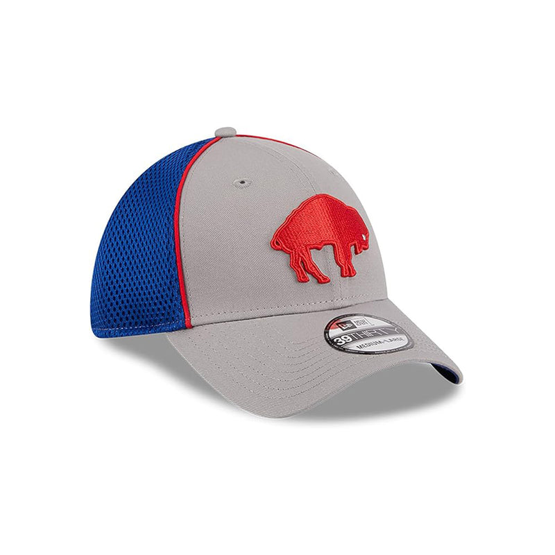 New Era Buffalo Bills 3930PIPE E3 Retro Logo Cap - Royal/Grey - lauxsportinggoods