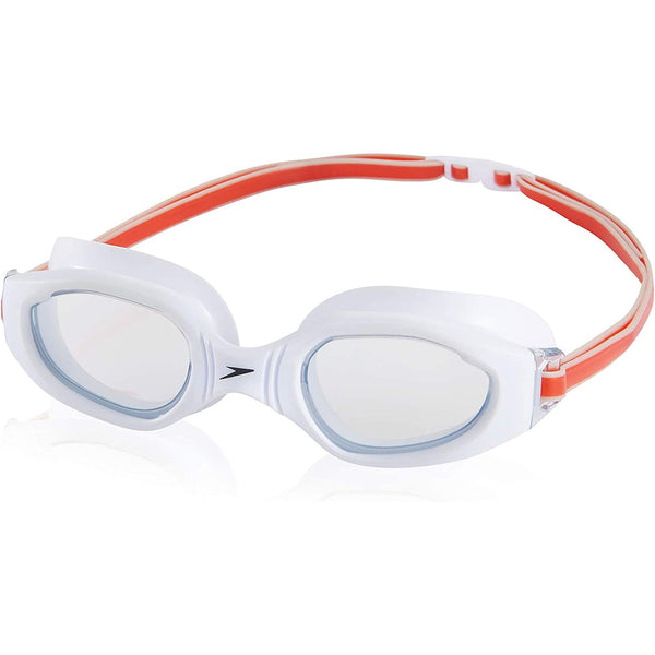 Open Box Speedo Hydrocomfort Goggle - Claer/Orange - lauxsportinggoods