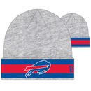 New Era Men's Buffalo Bills Knitbanded E3 Cap - Gray - lauxsportinggoods