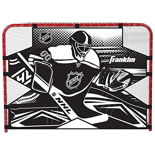 Used Franklin Sports Hockey Shooting Target - NHL - Fits 54 x 44 Inch Hockey Goal - Perfect For Hockey Shooting Practice - 5 Targets - lauxsportinggoods
