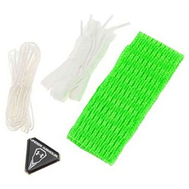 Under Armour Mesh Lacrosse String Kit - Green Lime - lauxsportinggoods