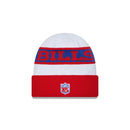 New Era Men's Buffalo Bills Knit NFLSL 23 Hat - White/Red/Royal - lauxsportinggoods