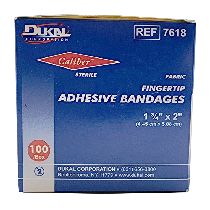 Tetra Medical Adhesive Strips - Fabric Fingertip - Small - Box of 100 - lauxsportinggoods