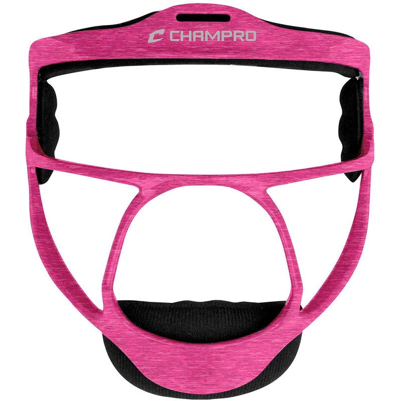 Open Box Champro Defensive Fielder Mask Perfect for Softball-Teeball-Baseball-Adult-Heather Hot Pink - lauxsportinggoods