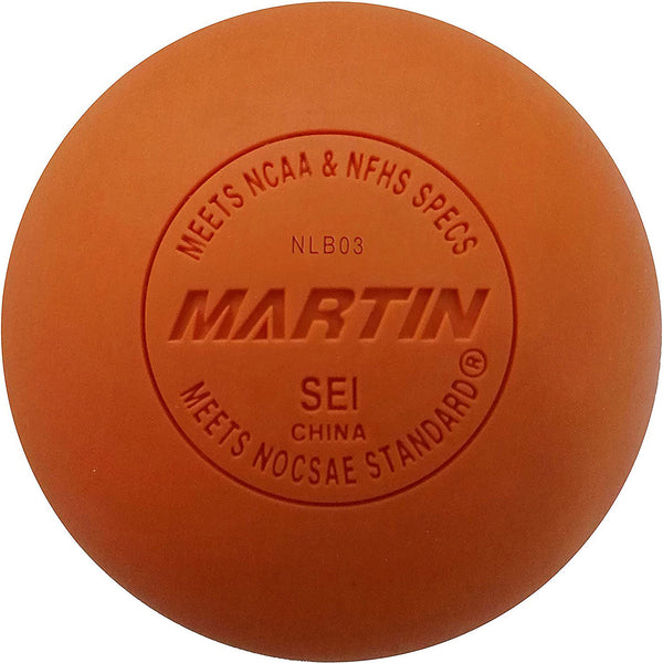 Open Box Martin Sports - Official Lacrosse Balls - 1 Dozen - Orange