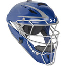 Open Box Under Armour Converge Two Tone Catching Mask-Youth-Navy - lauxsportinggoods