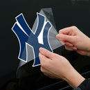 Wincraft New York Yankees NY Thin Outline Perfect Cut Color Decal - 8" x 8" - lauxsportinggoods