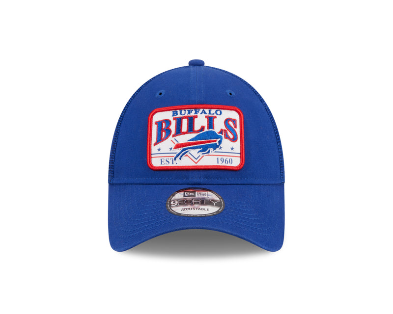 New Era Buffalo Bills M 940 Plate E3 Cap - Blue - lauxsportinggoods