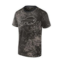 Fanatics Men's Buffalo Bills Blackout Tonal Printed Crew Neck S/S Tee - lauxsportinggoods