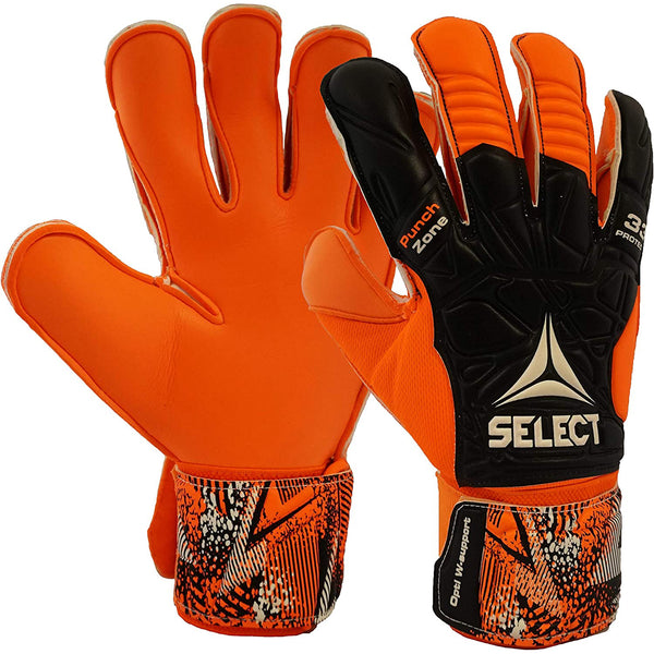 Select Sport - 33 Protec V20 Adult GK Gloves - lauxsportinggoods