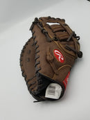 Open Box Rawlings Player Preferred 12.5-Inch First Base Mitt-Left Hand Throw - lauxsportinggoods