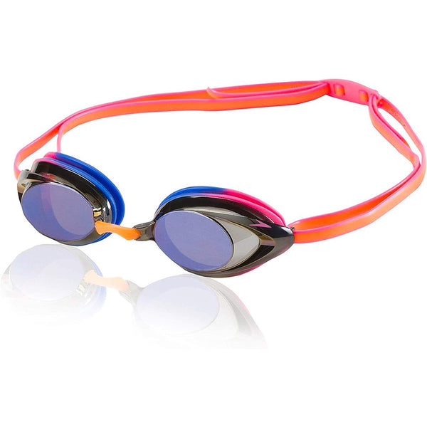 Speedo Womens Vanquisher 2.0 Mirrored Goggle-Hot Coral - lauxsportinggoods