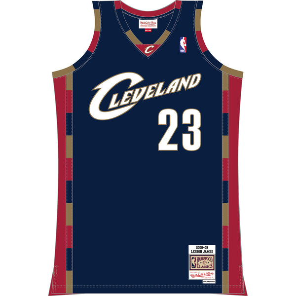 Mitchell & Ness NBA Cleveland Cavaliers 08 Lebron James Swingman Alternate Jersey - lauxsportinggoods
