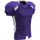 Open Box Champro Youth Huddle Football Jersey - PURPLE BODY, WHITE BODY - L - lauxsportinggoods