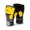 Used Everlast EverGel Hand Wraps - Black/Yellow - XLarge - lauxsportinggoods