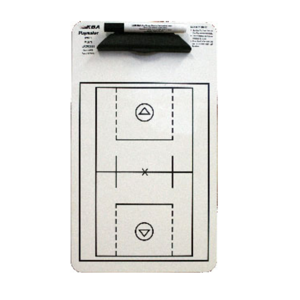 KBA Men's Lacrosse Dry Erase Board w/ Pen - 9 x 15.5 inch - lauxsportinggoods
