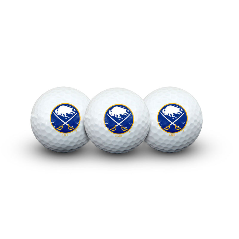 Wincraft Buffalo Sabres 3 Golf Balls In Clamshell - lauxsportinggoods