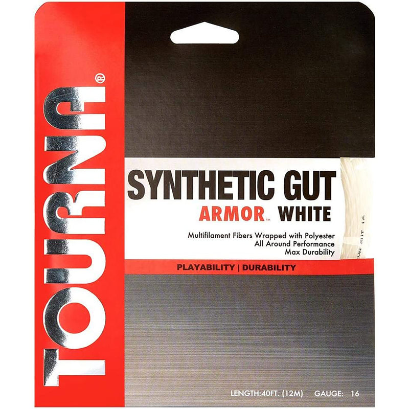 Tourna Synthetic Gut Armor Tennis Strings - lauxsportinggoods