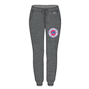 Zubaz Women's Buffalo Bills 2-color Zebra Print Graphic Soft Joggers - Charcoal - lauxsportinggoods