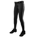 Champro Women's Tournament Low Rise Softball Pants with Side Piping - lauxsportinggoods