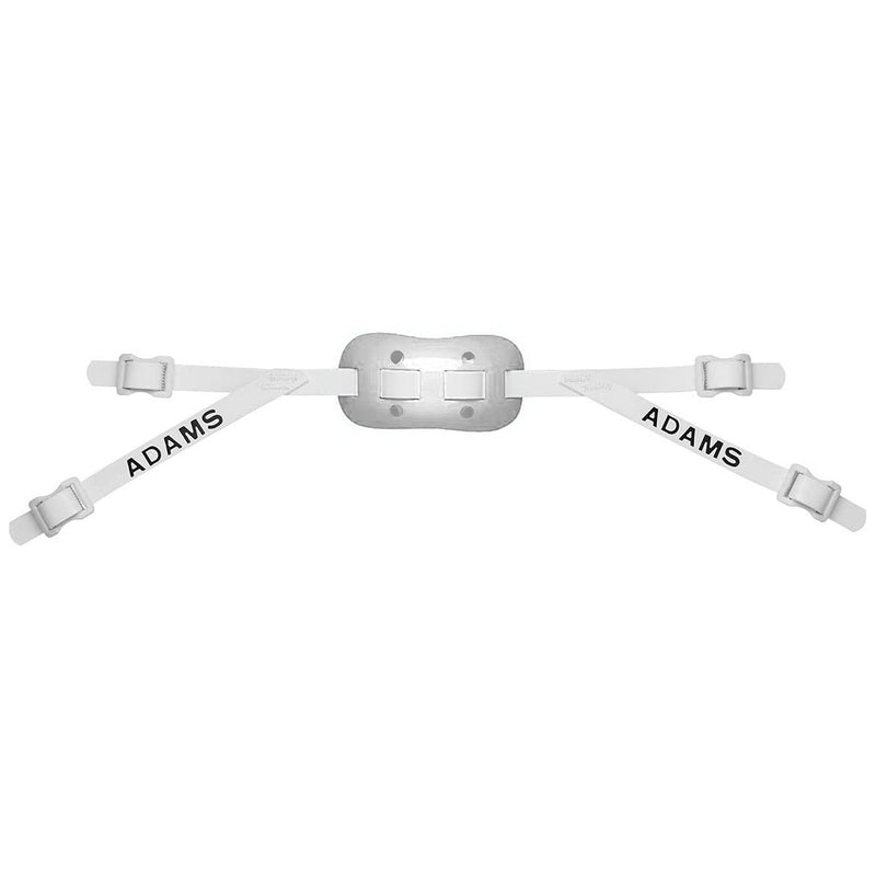 Adams Adult 4-Point Low Football Chin Strap with Sewn Straps - lauxsportinggoods