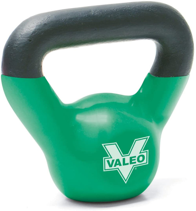 Valeo Green 5-Pound Kettle Bell Weight - lauxsportinggoods