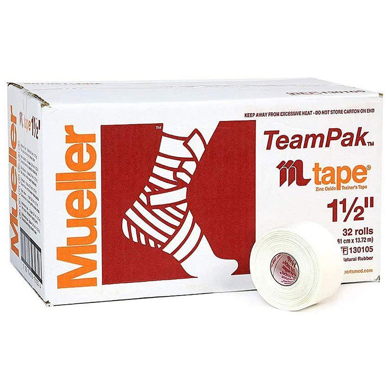 Mueller Sports Medicine 130105 Mtape Athletic Tape White (Pack of 32) - lauxsportinggoods