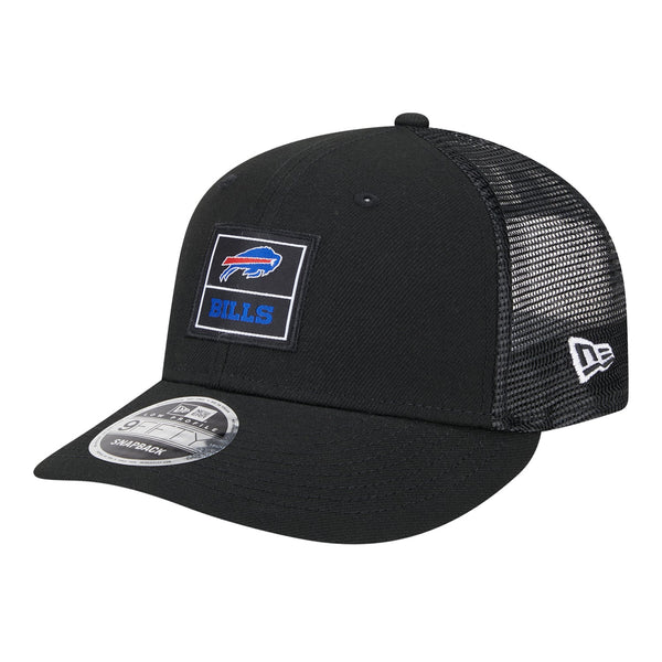 New Era Men's Buffalo Bills 950LPLABELED E3 Cap - Black - lauxsportinggoods